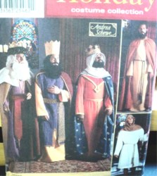 7031 ADULT/ KID NATIVITY, 3 KINGS, ANGEL, SHEPHERD PATTERN L-XL